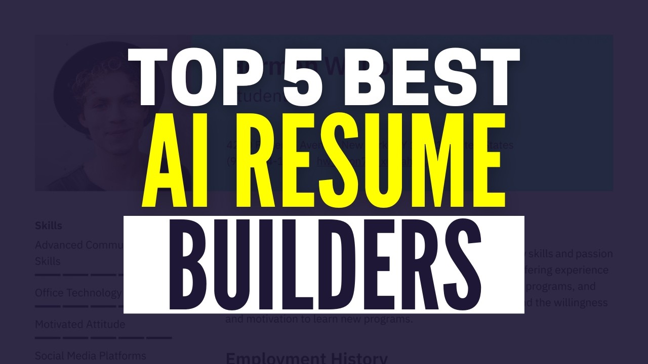 AI resume builder